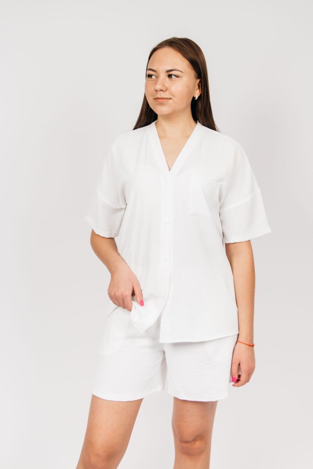 Рубашка женская 0630 - белый