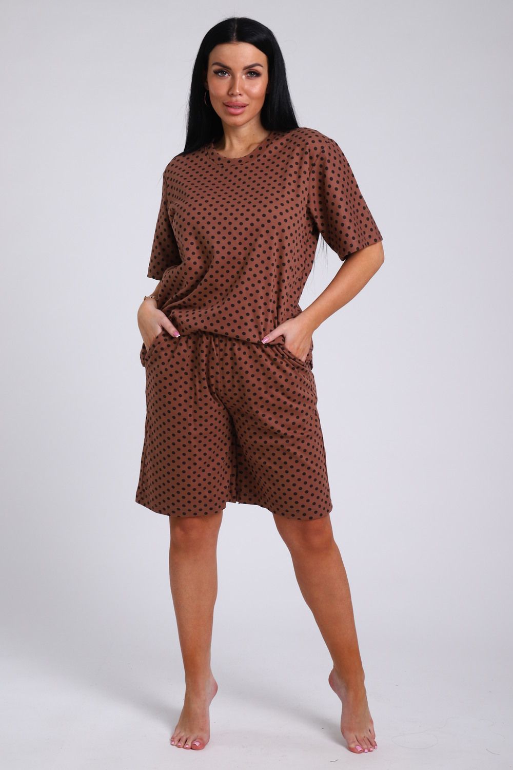 Костюм 52317 - коричневый