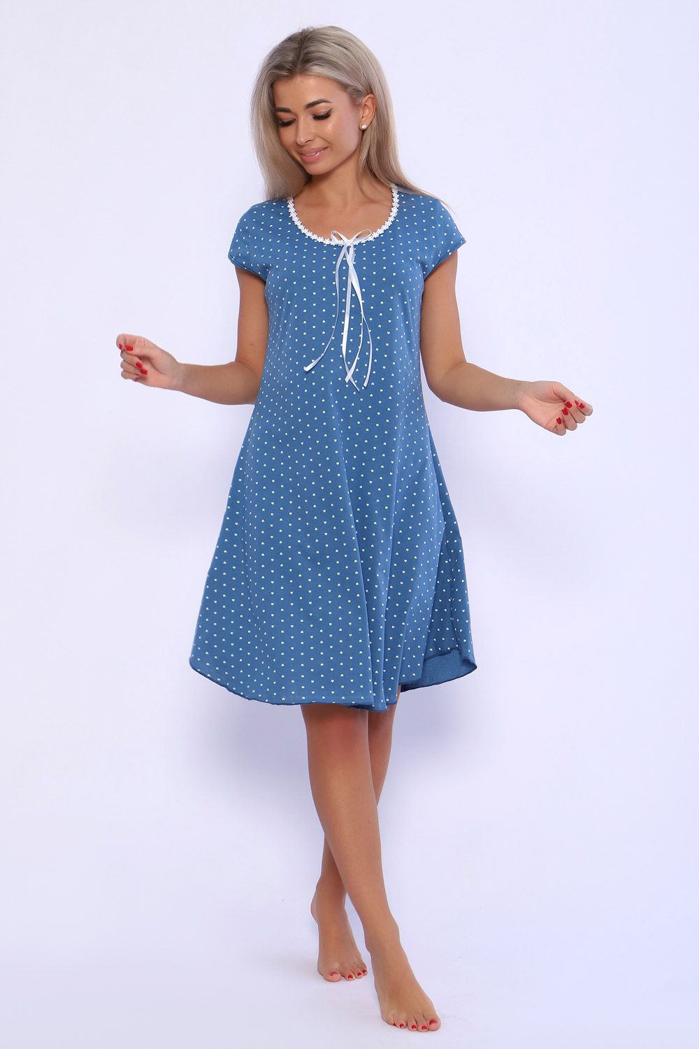 Сорочка 51105 - индиго