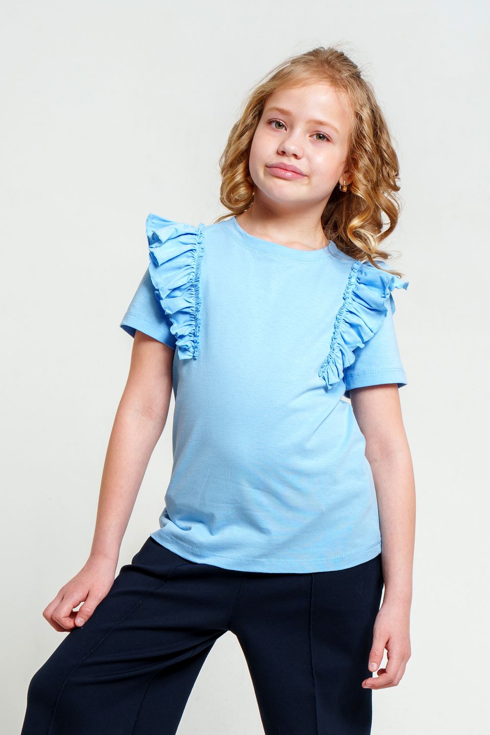 Футболка Фея - голубой