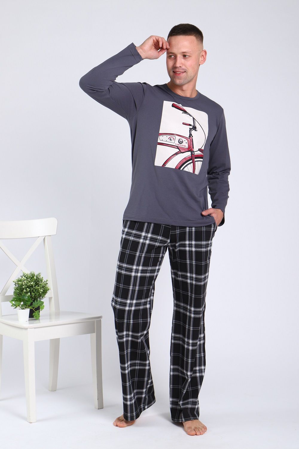 Костюм 57148 - темно-синий