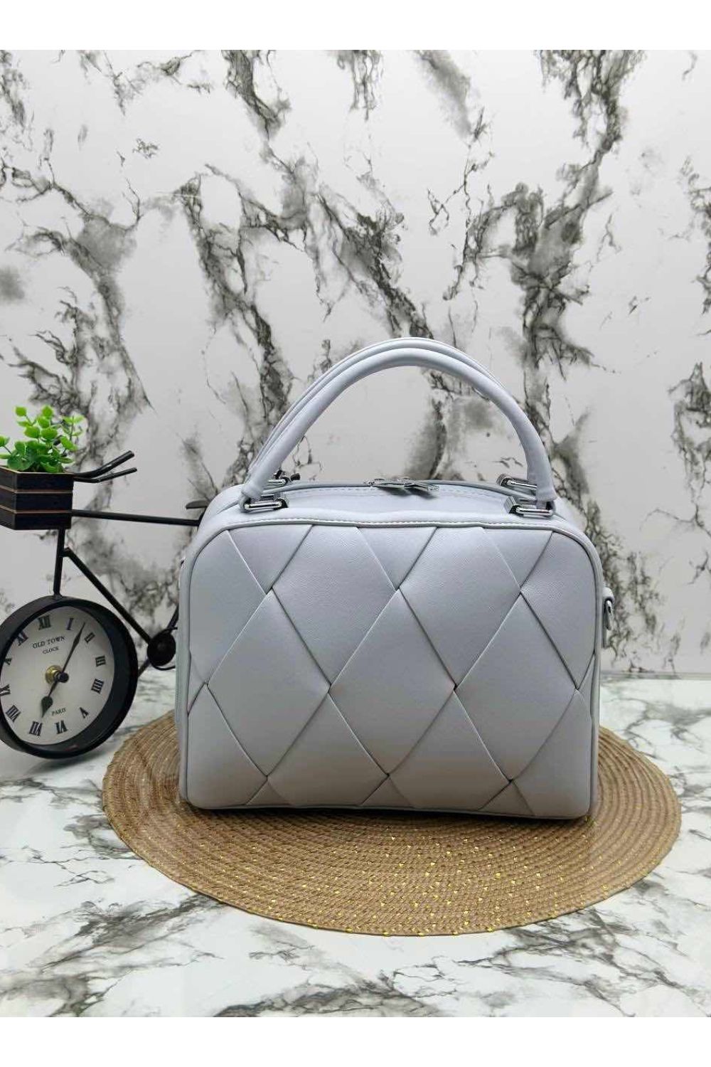 С4332 Сумка женская - голубой