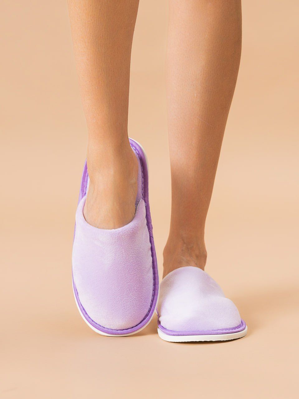 Тапочки домашние С-6ЖВТ-МР - лиловый