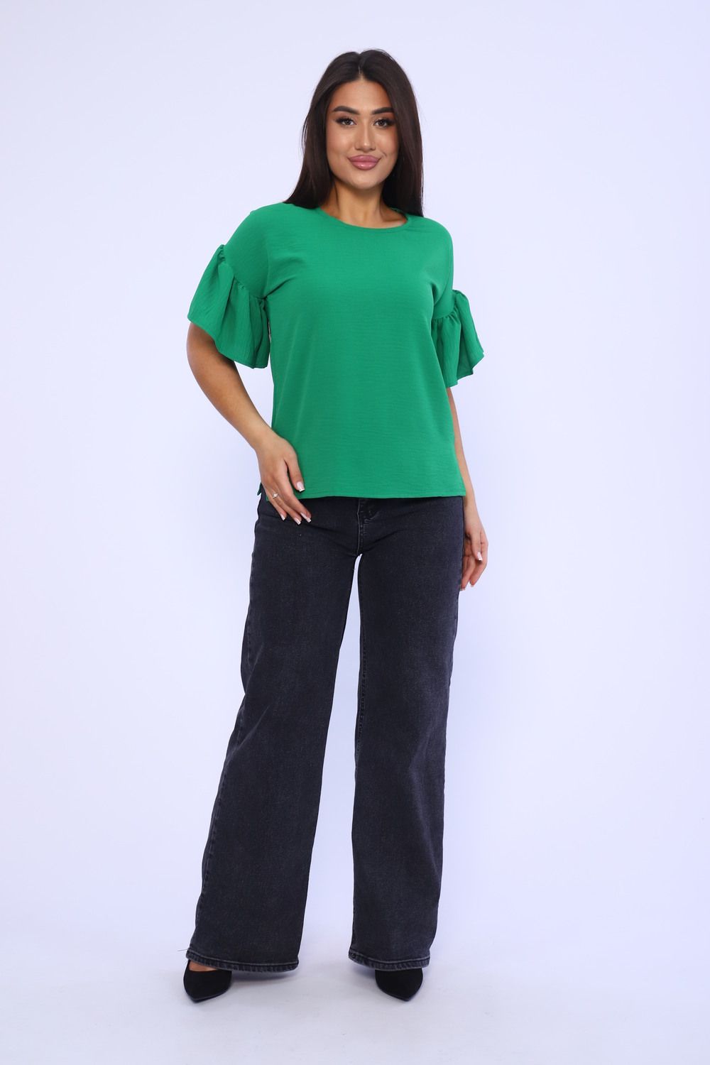 Туника 52326 - зеленый