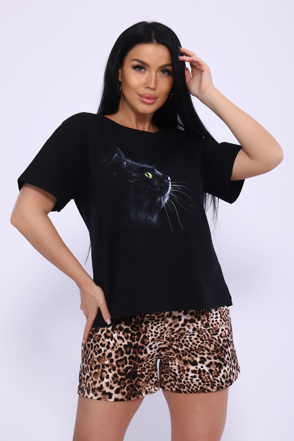 Пижама 88058 - черный