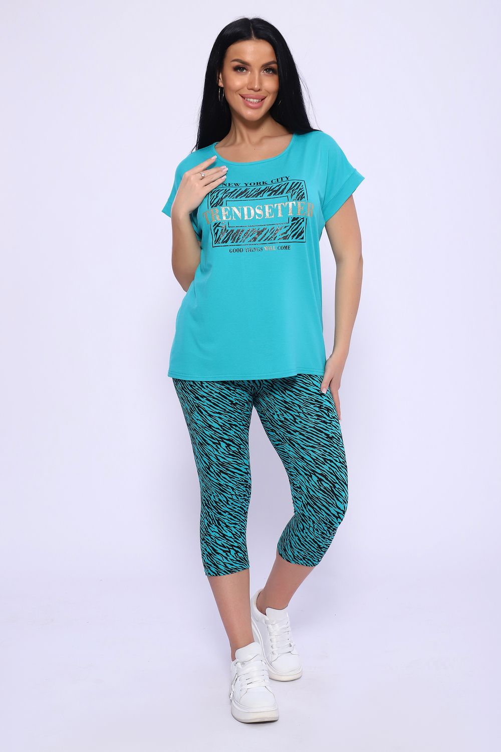 Пижама 24672 - бирюзовый