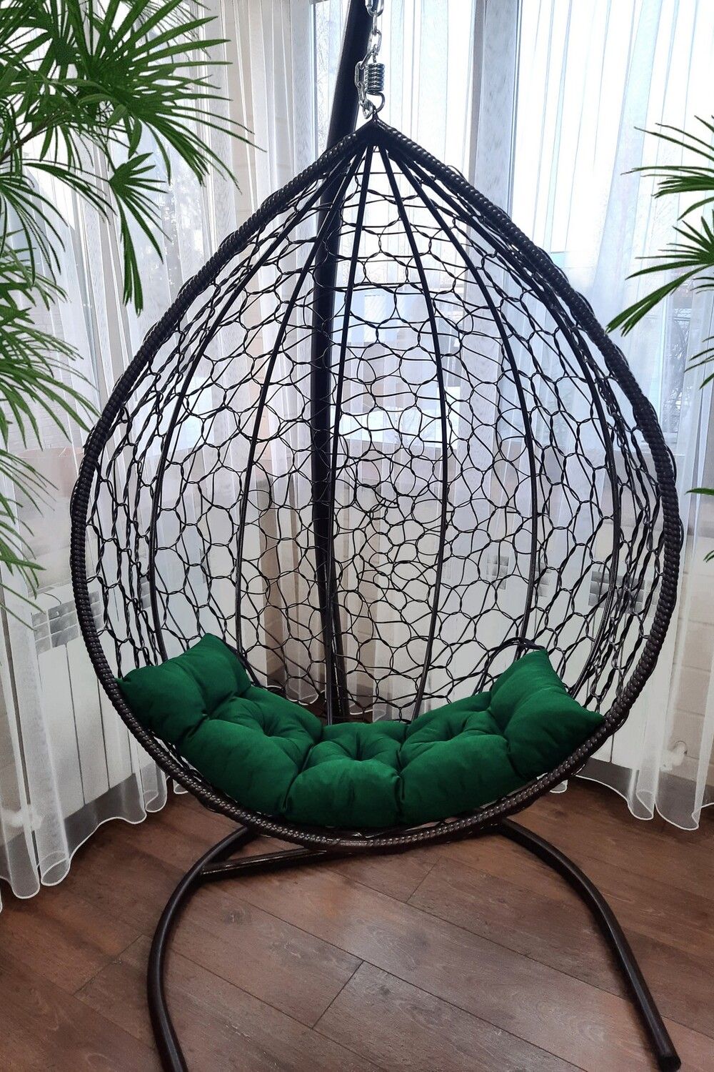 Подушка для садовой мебели Сириус размер 85 х 40 см - зеленый