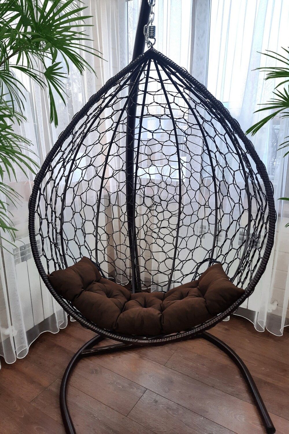 Подушка для садовой мебели Сириус размер 85 х 40 см - коричневый