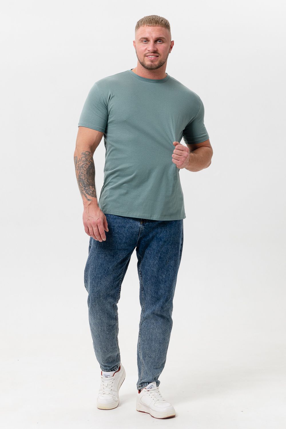 Футболка мужская 83507 - олива