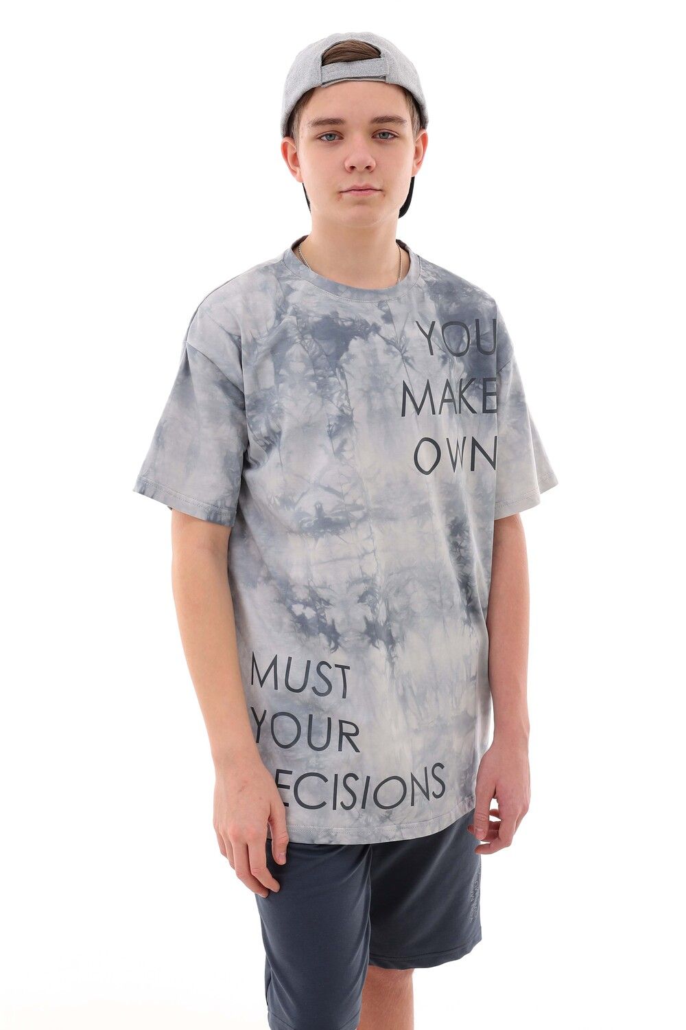 Футболка 1594 - серый