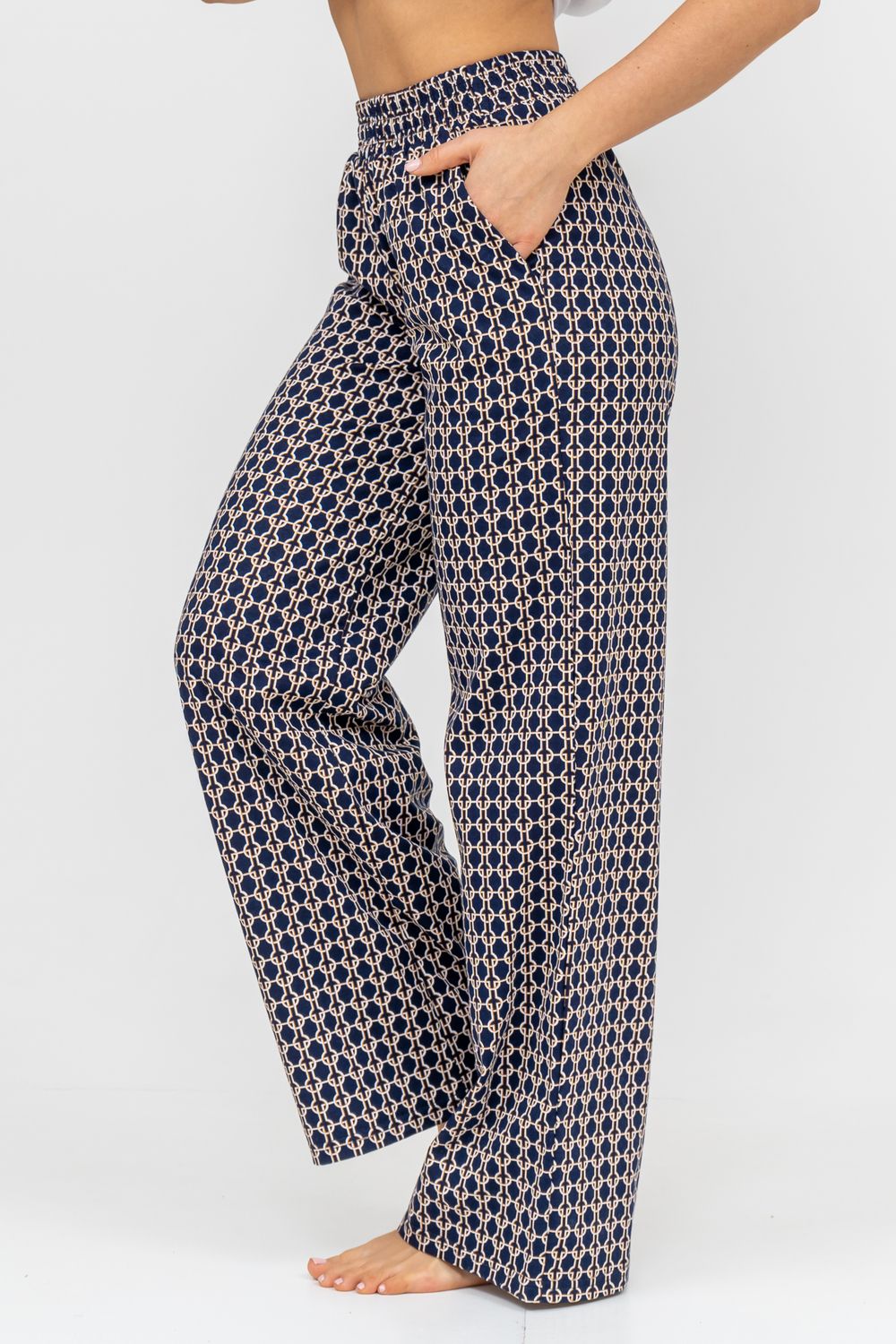 Брюки 36739 - цепи