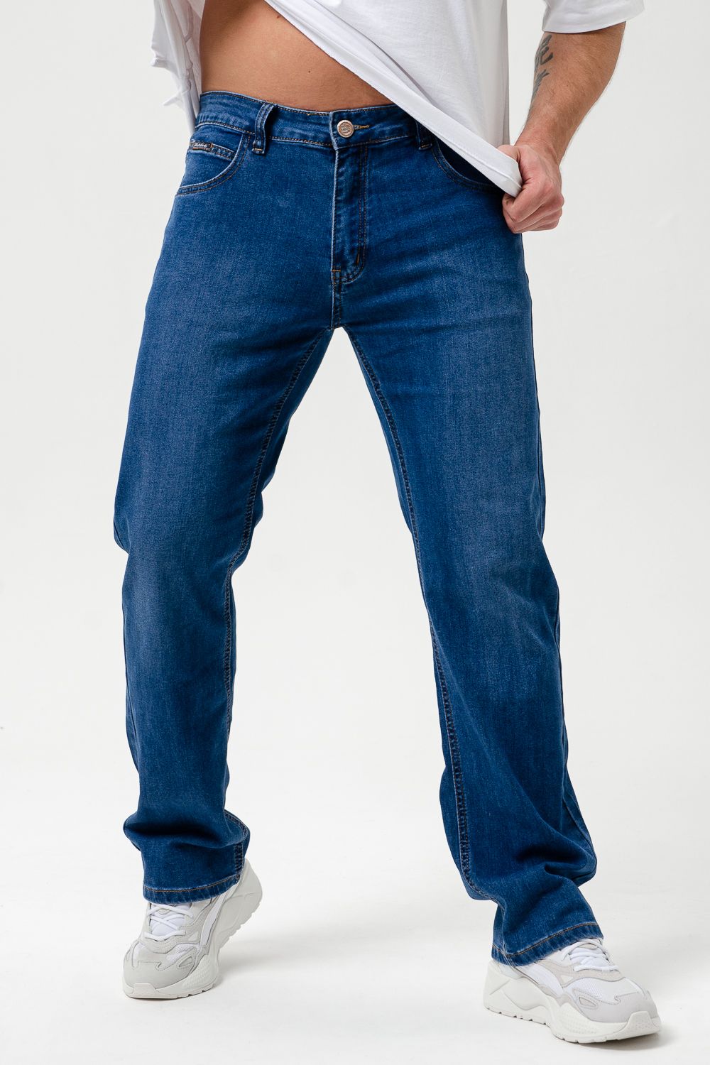 С27043 джинсы мужские - синий