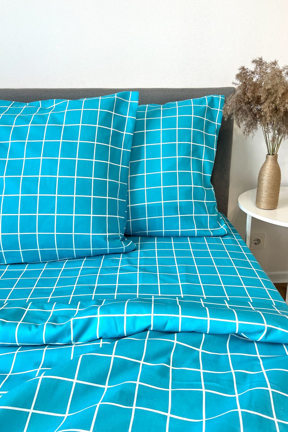 КПБ Таттерсол бязь - бирюзовый