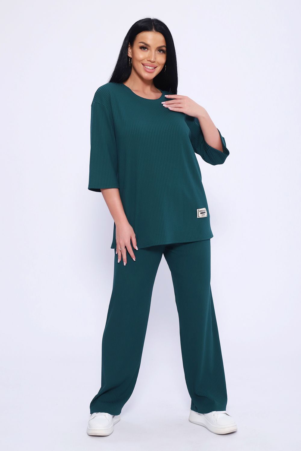 Костюм 24673 - изумрудный