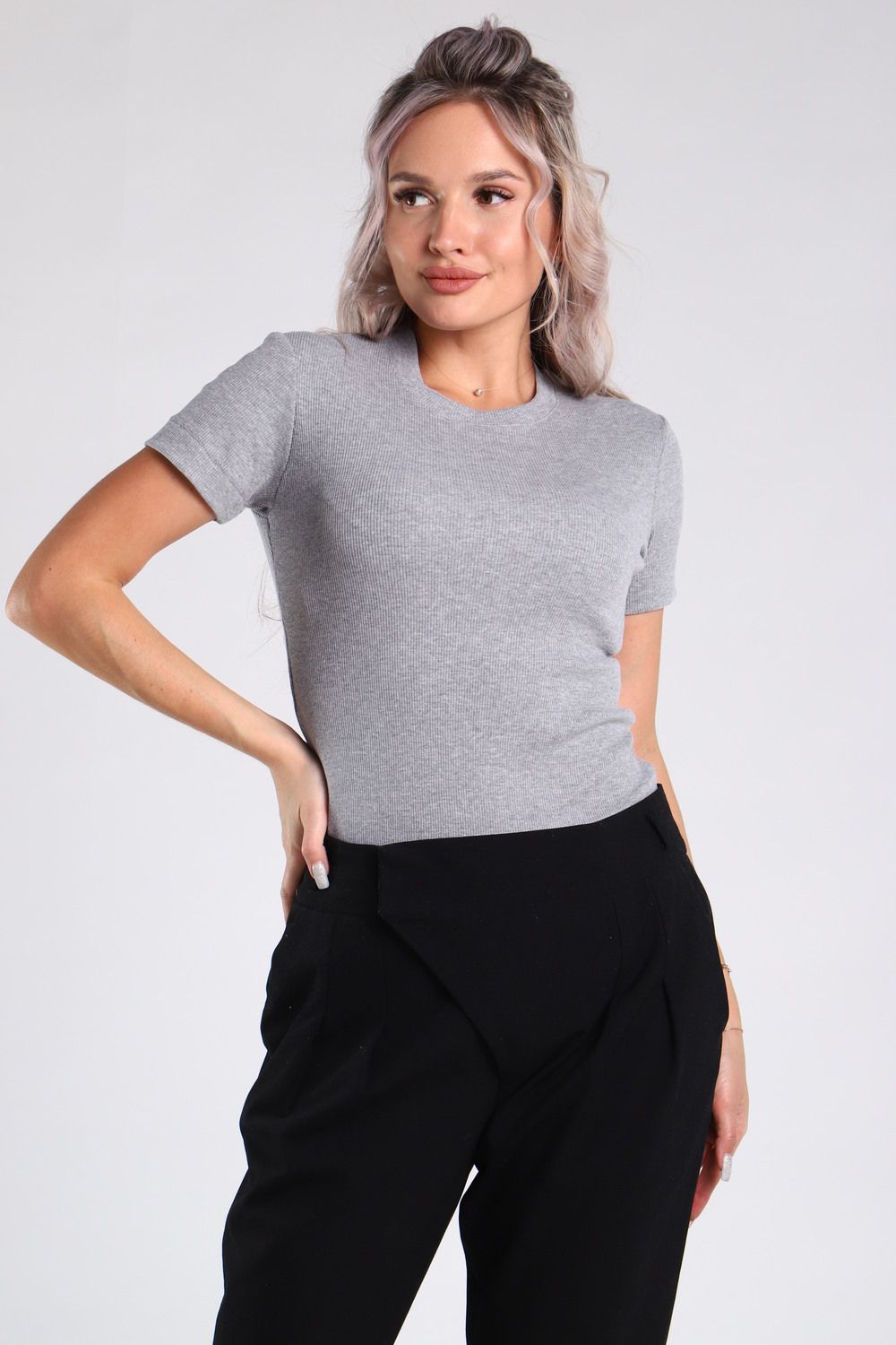 Футболка 42353 - серый