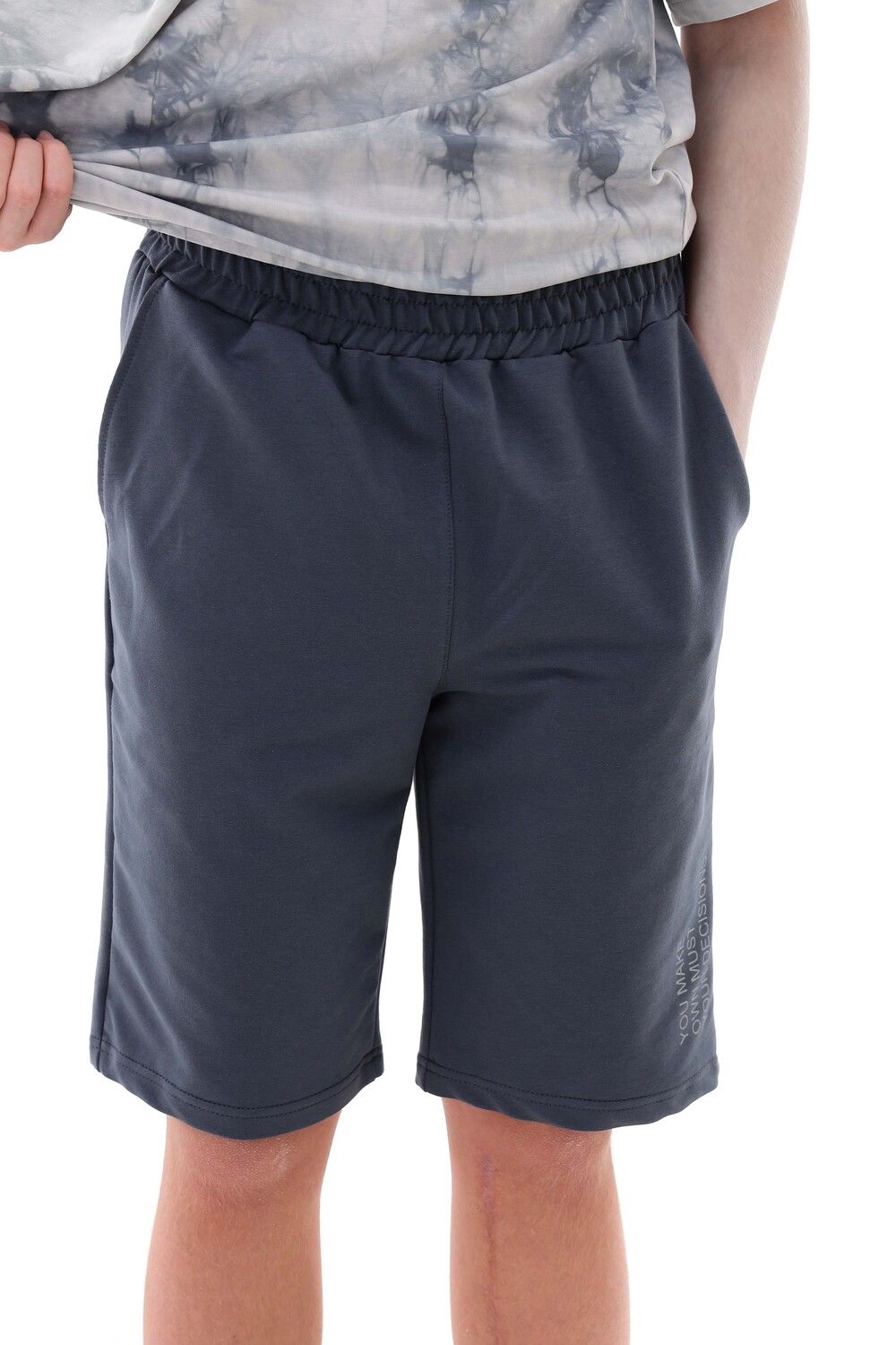 Шорты 1595 - серый