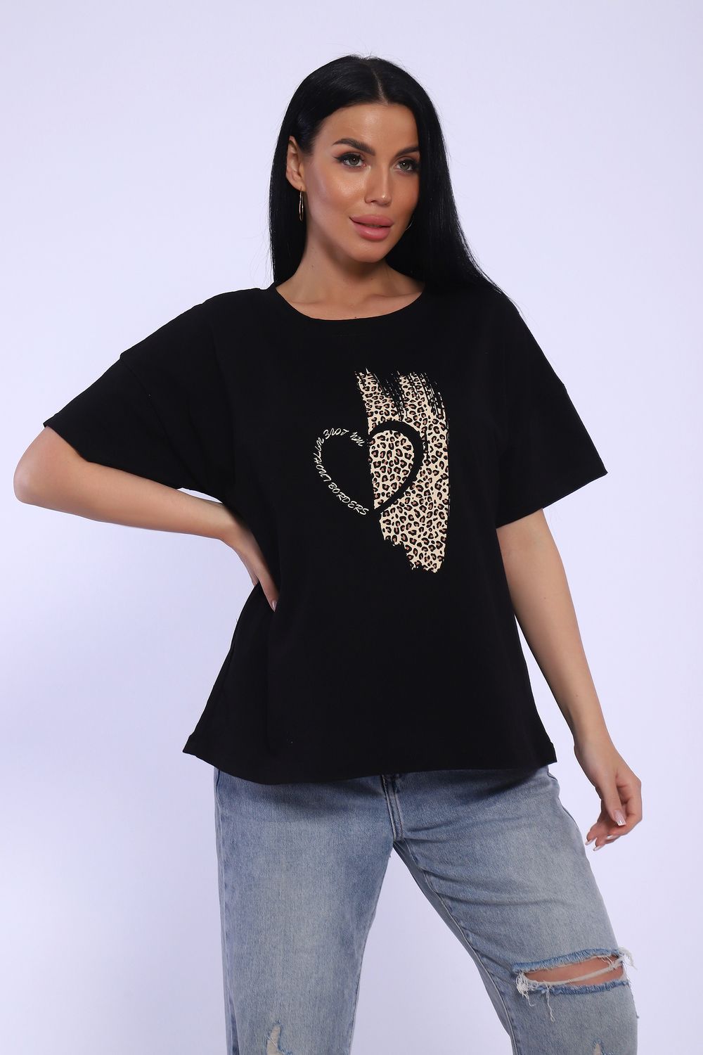 Футболка 88070 - черный