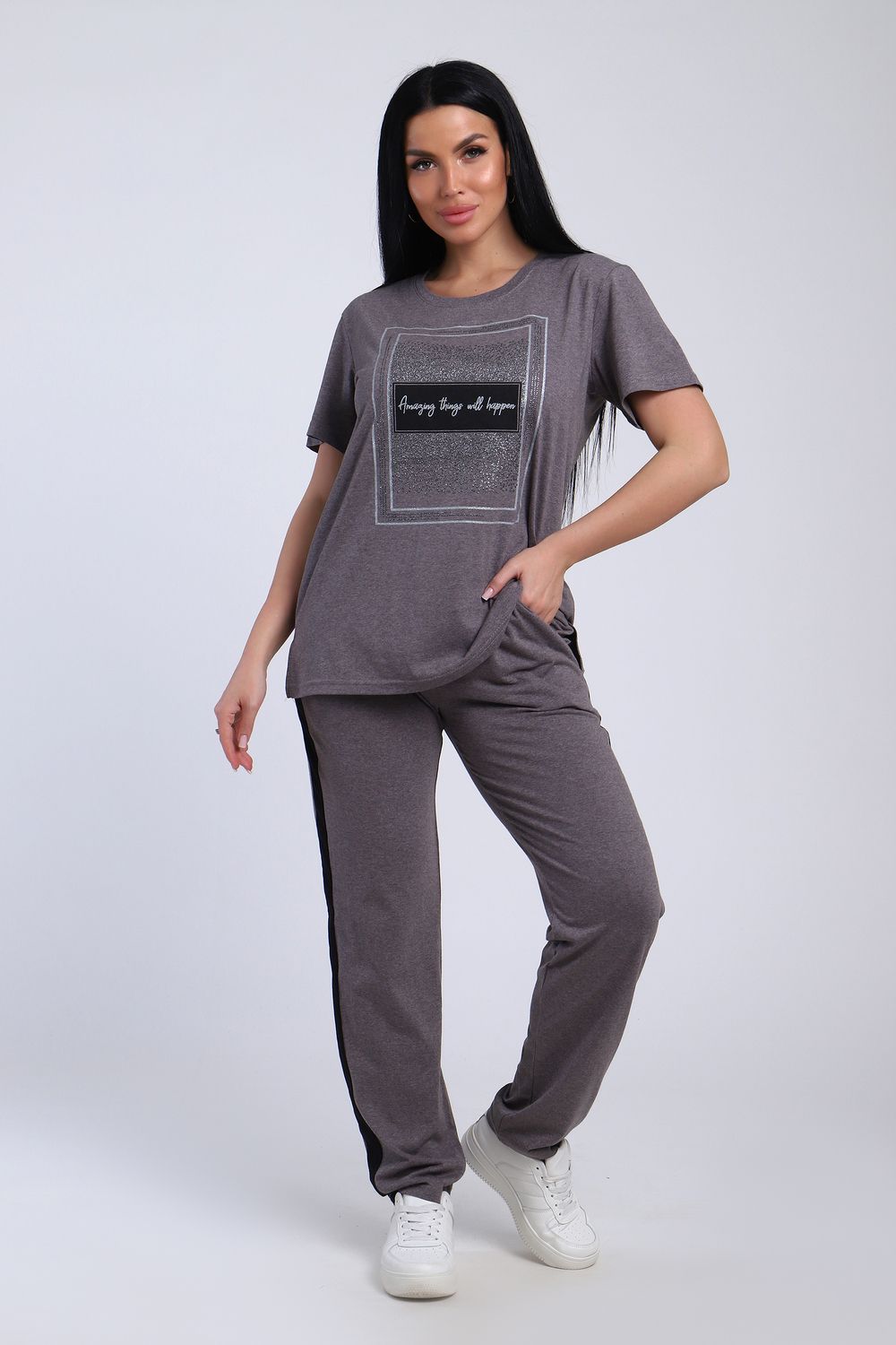 Костюм 65061 - серый