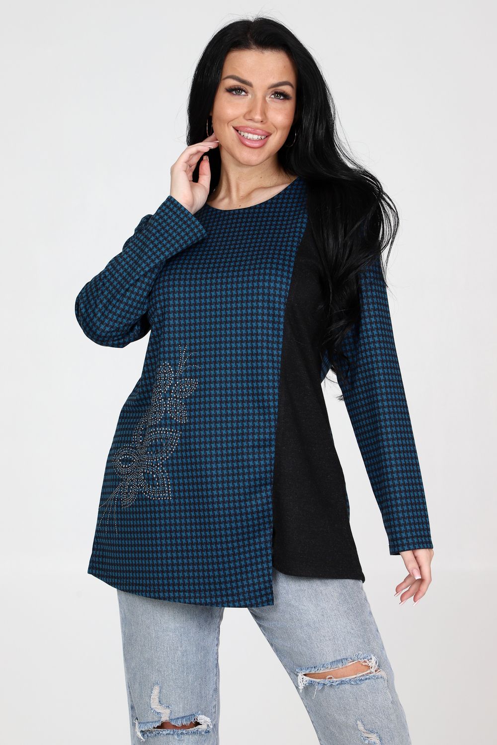 Туника женская 31812 - синий