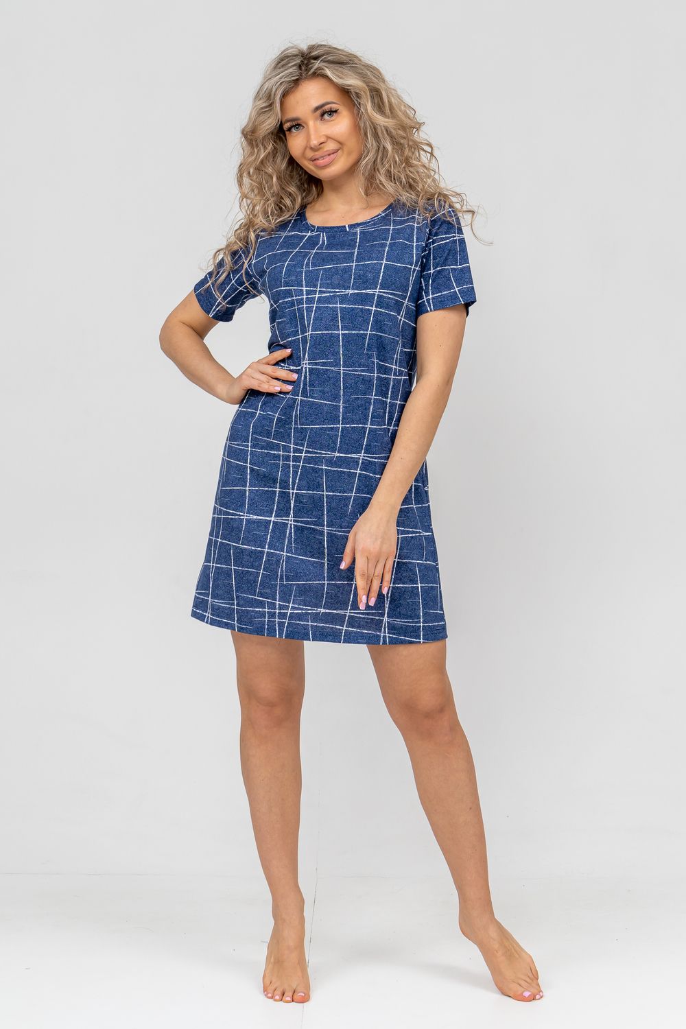 Туника 36748 - джинс