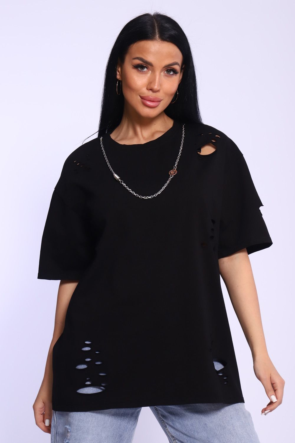 Футболка женская 64538 - черный