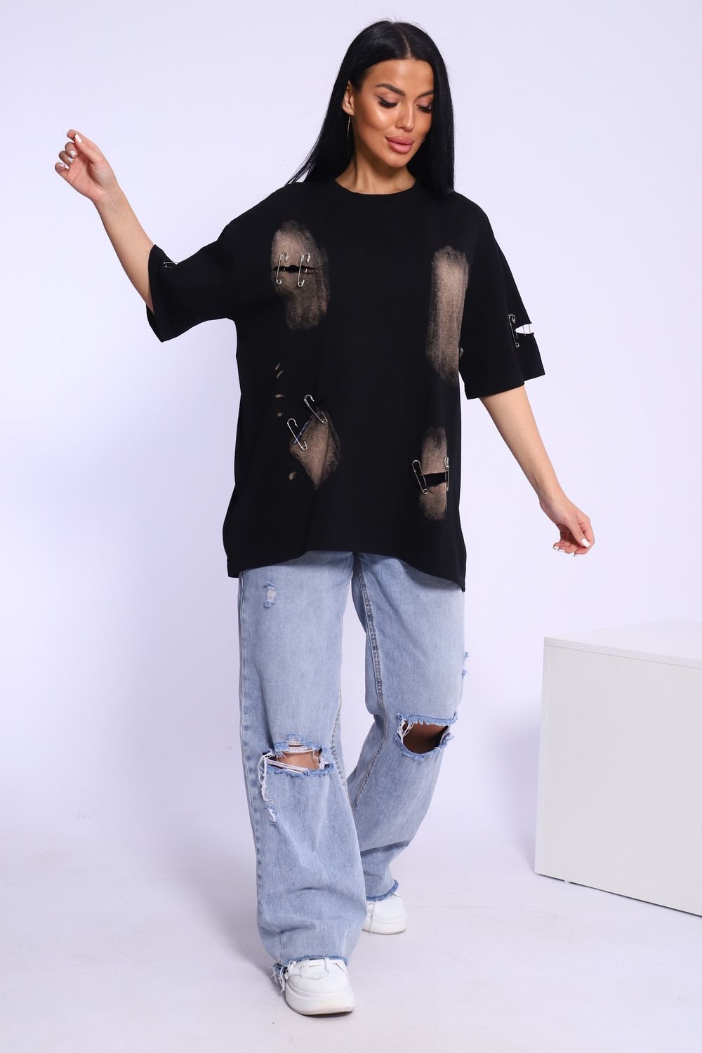 Футболка женская 64535 - черный