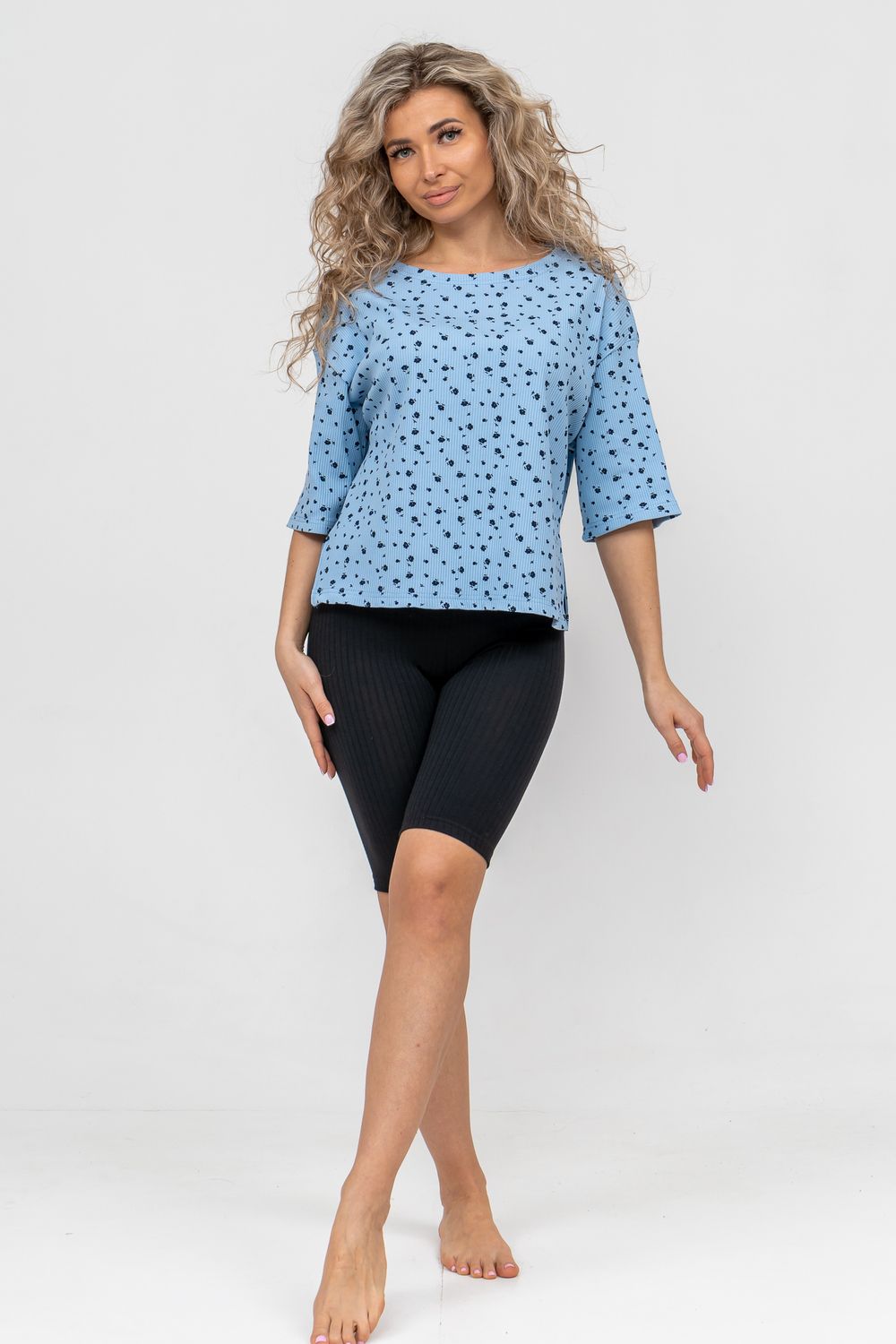 Костюм 36749 - голубой