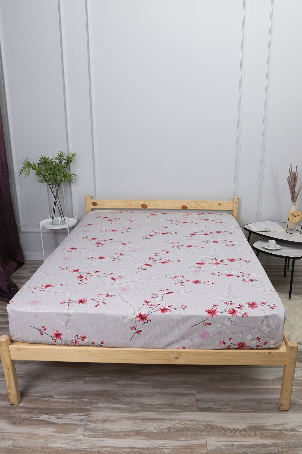 Простыня бязь ГОСТ Сакура - серый