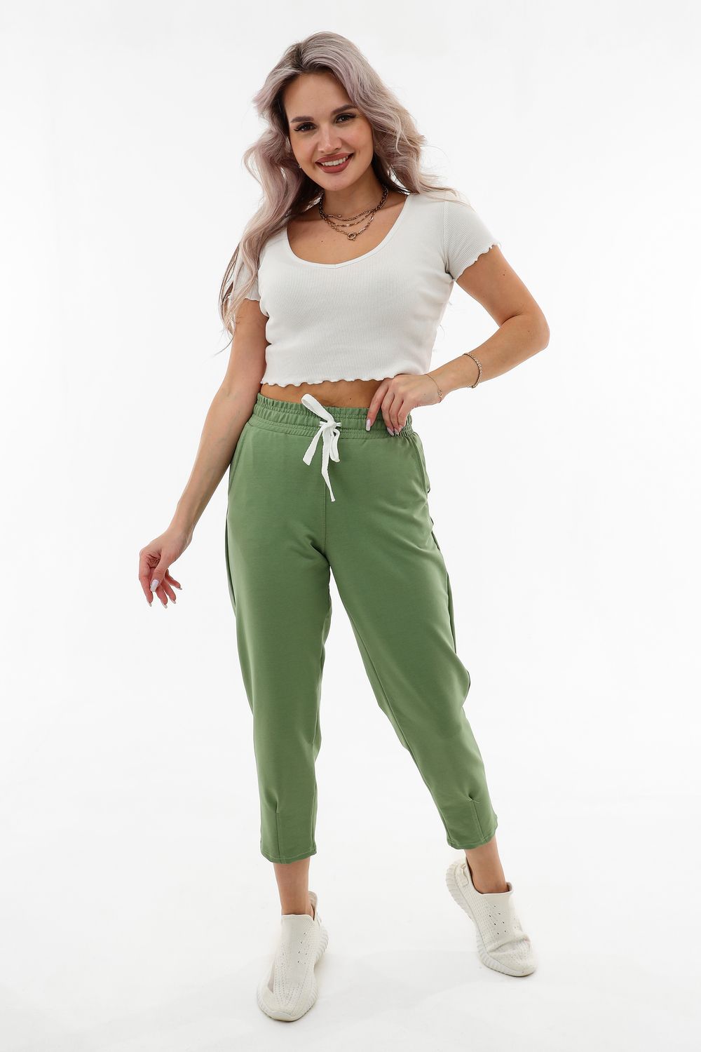 Брюки 029 - зеленый