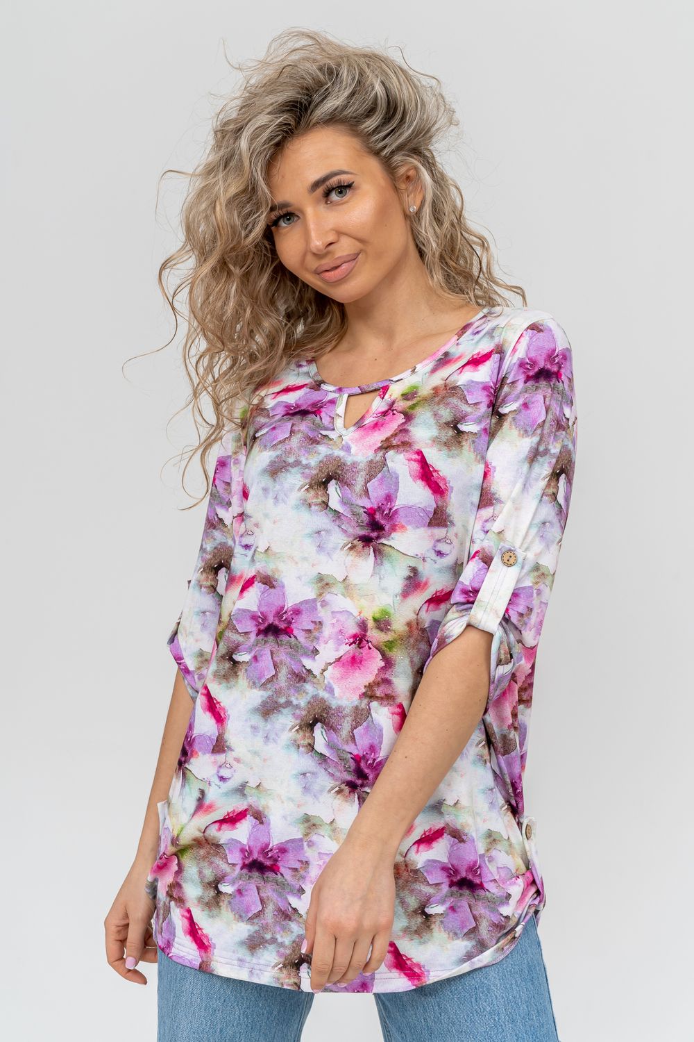 Туника 36754 - сирень