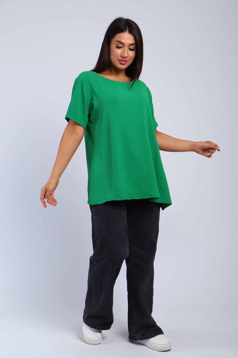 Туника 52328 - зеленый