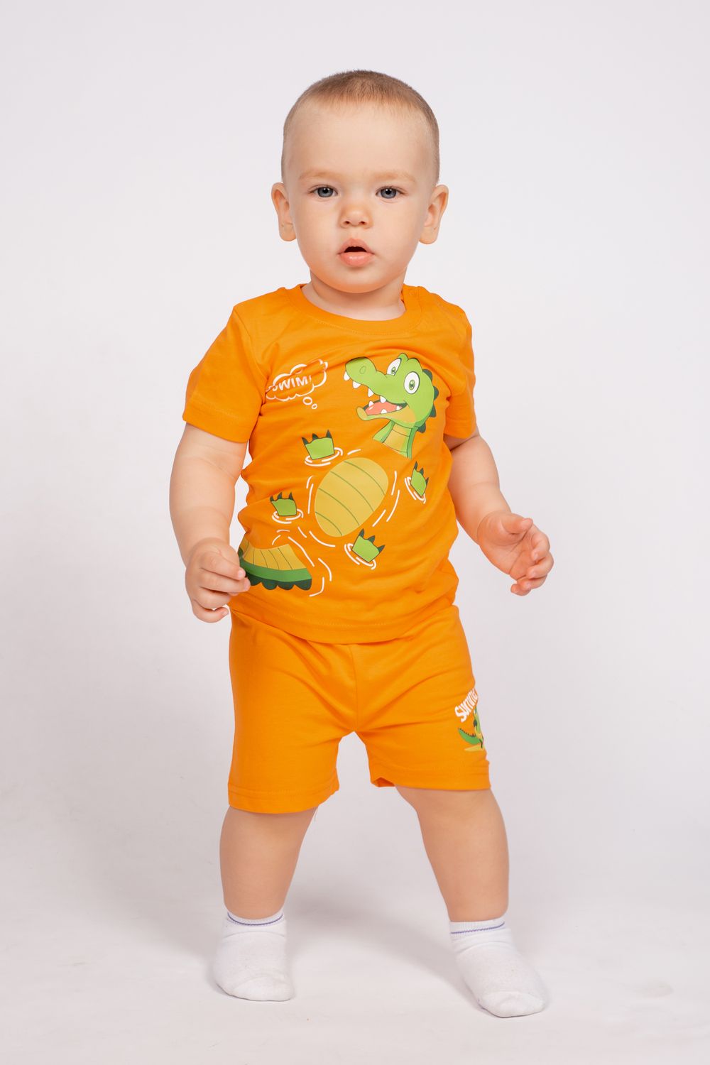 Футболка для мальчика 52345 - оранжевый