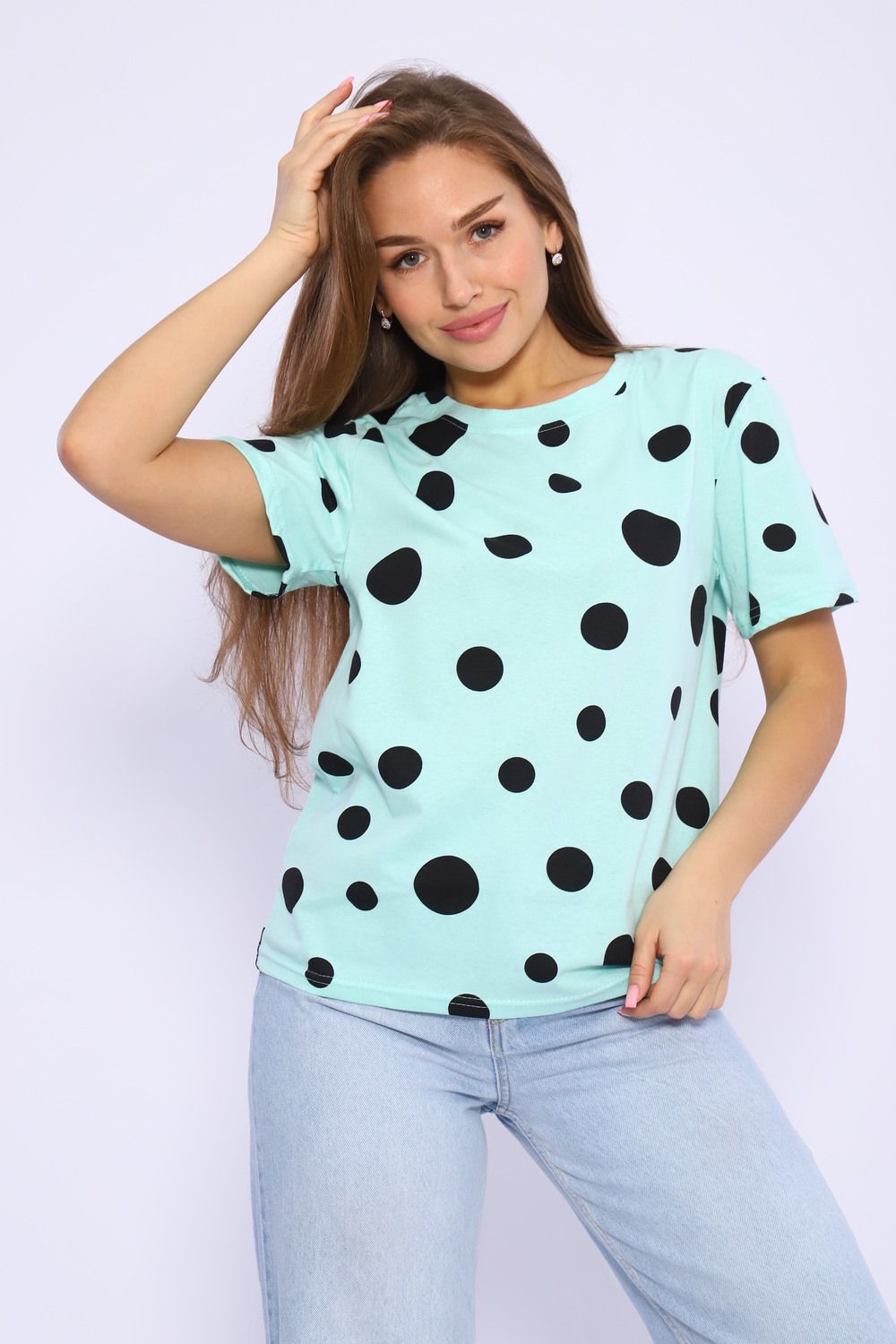 футболка 70113 - горох