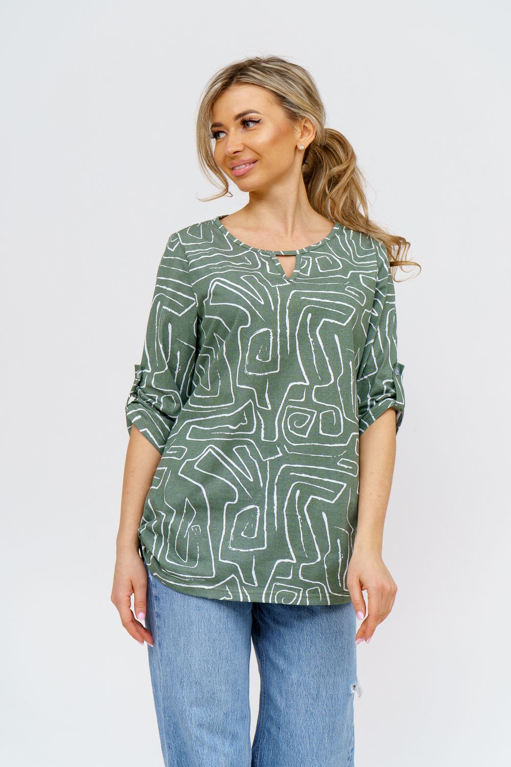 Туника 36762 - хаки