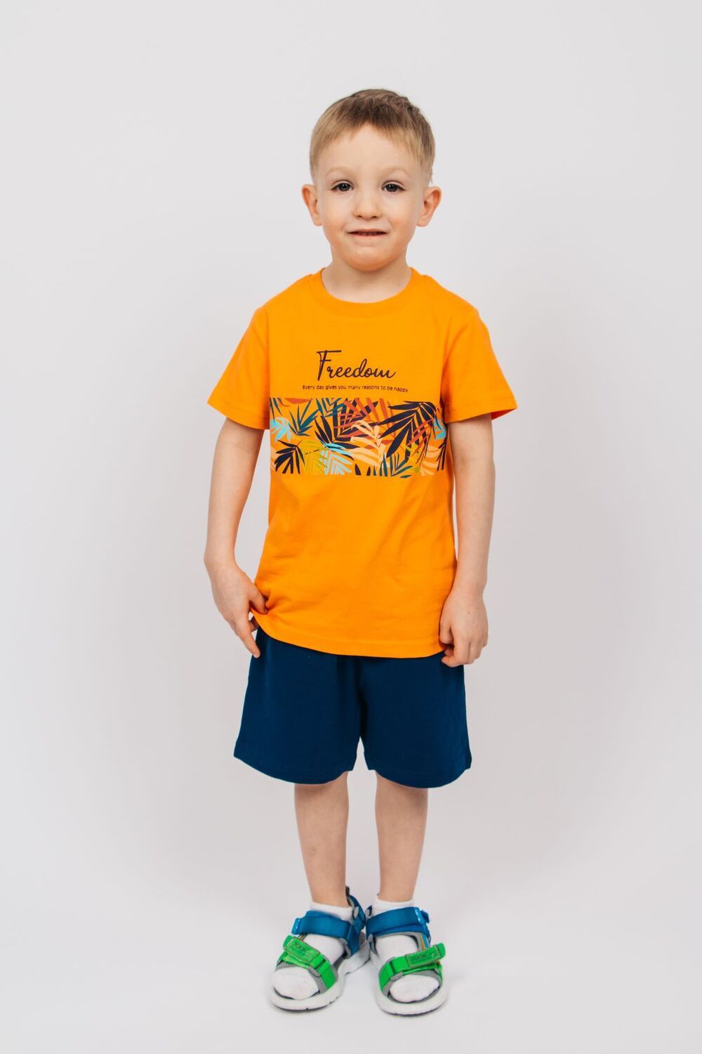 Комплект для мальчика 42115 - оранжевый