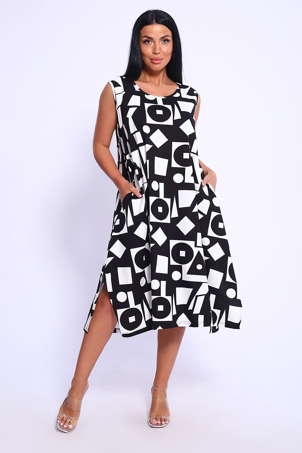 Сарафан 71120 - черный