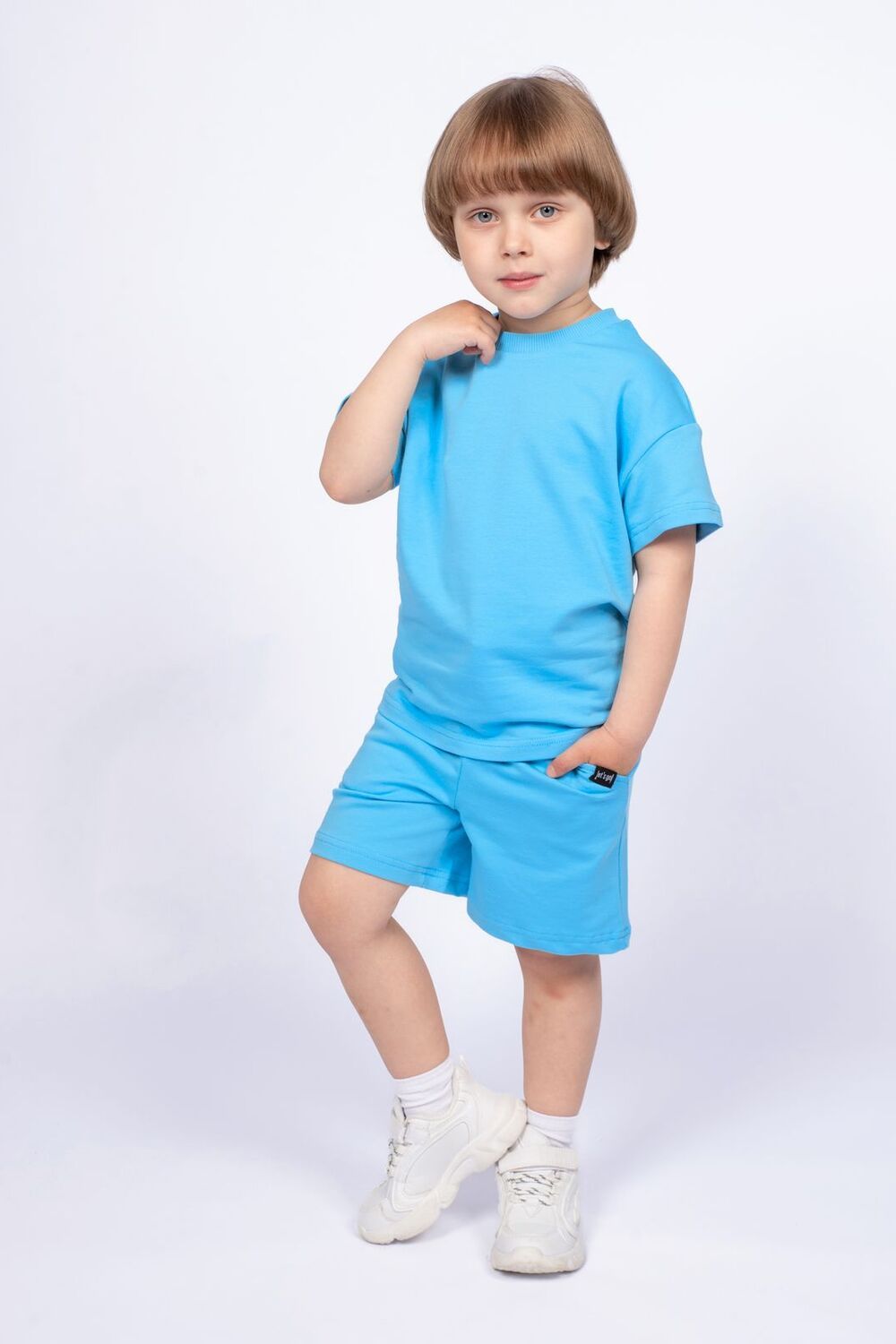 Комплект детский 41125 - голубой