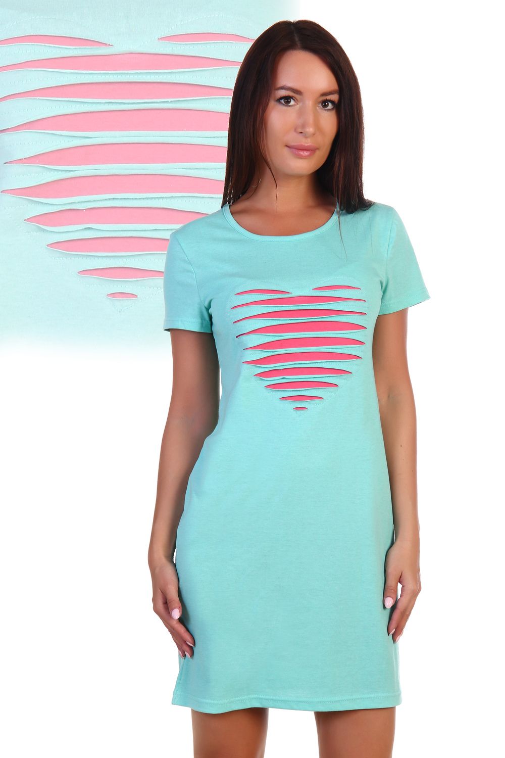 Ночная сорочка 18101 - ментол