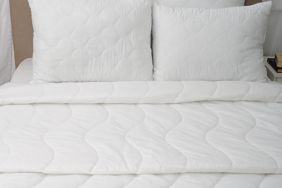 Одеяло Sleep Мode 400 г, микрофибра - белый