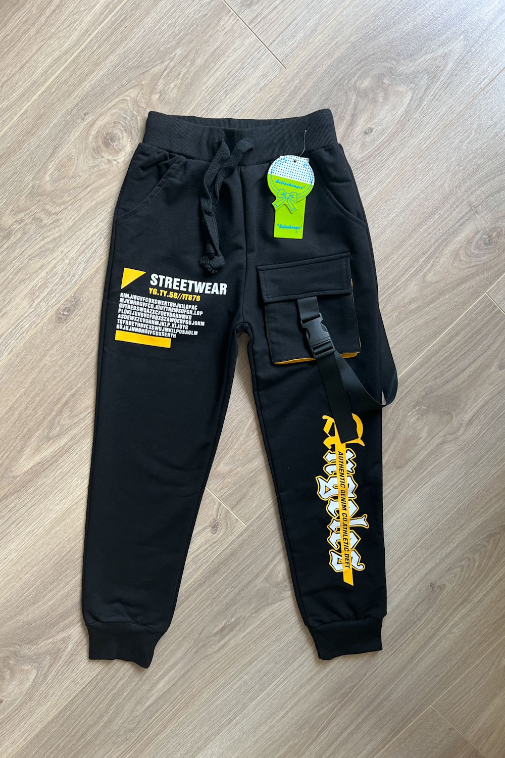 Брюки 7644053 - черный