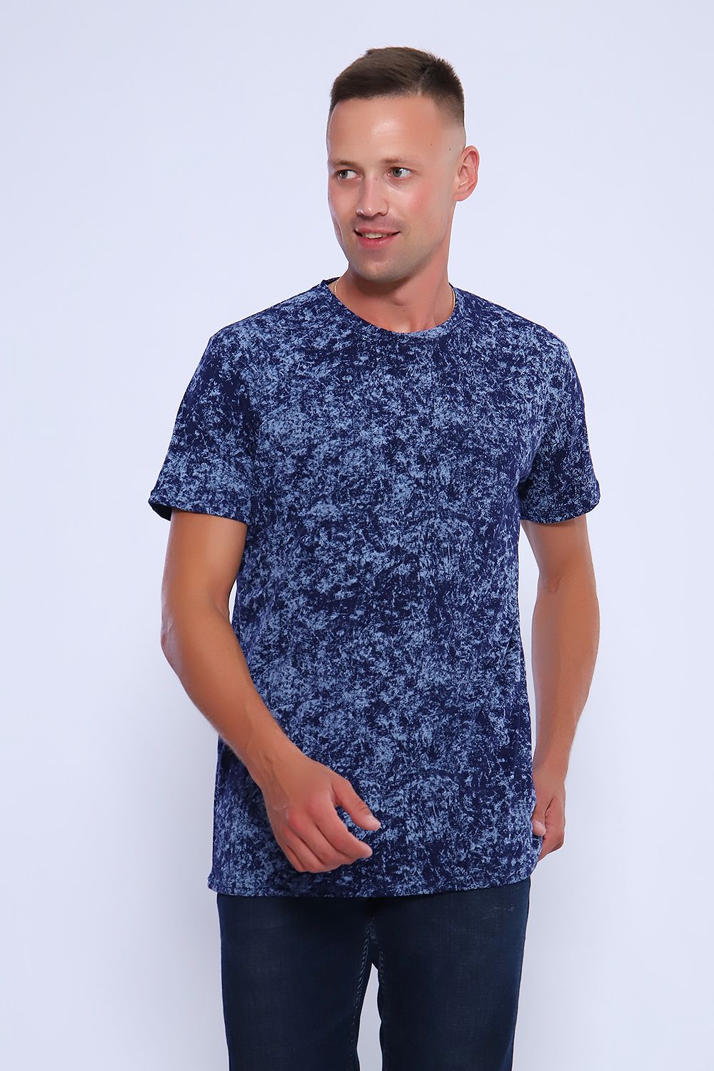 Футболка мужская 82066 - джинс