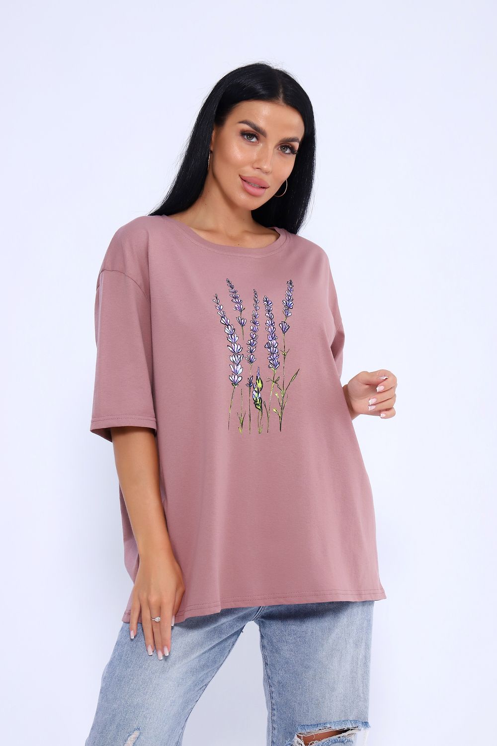 Футболка 80034 - лиловый