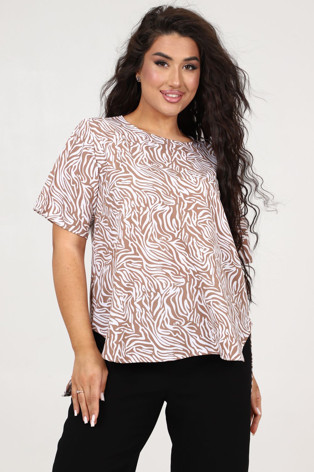 Туника 52297 - бежевый