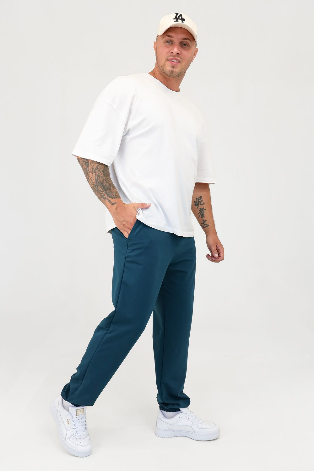 Брюки 034 - петроль