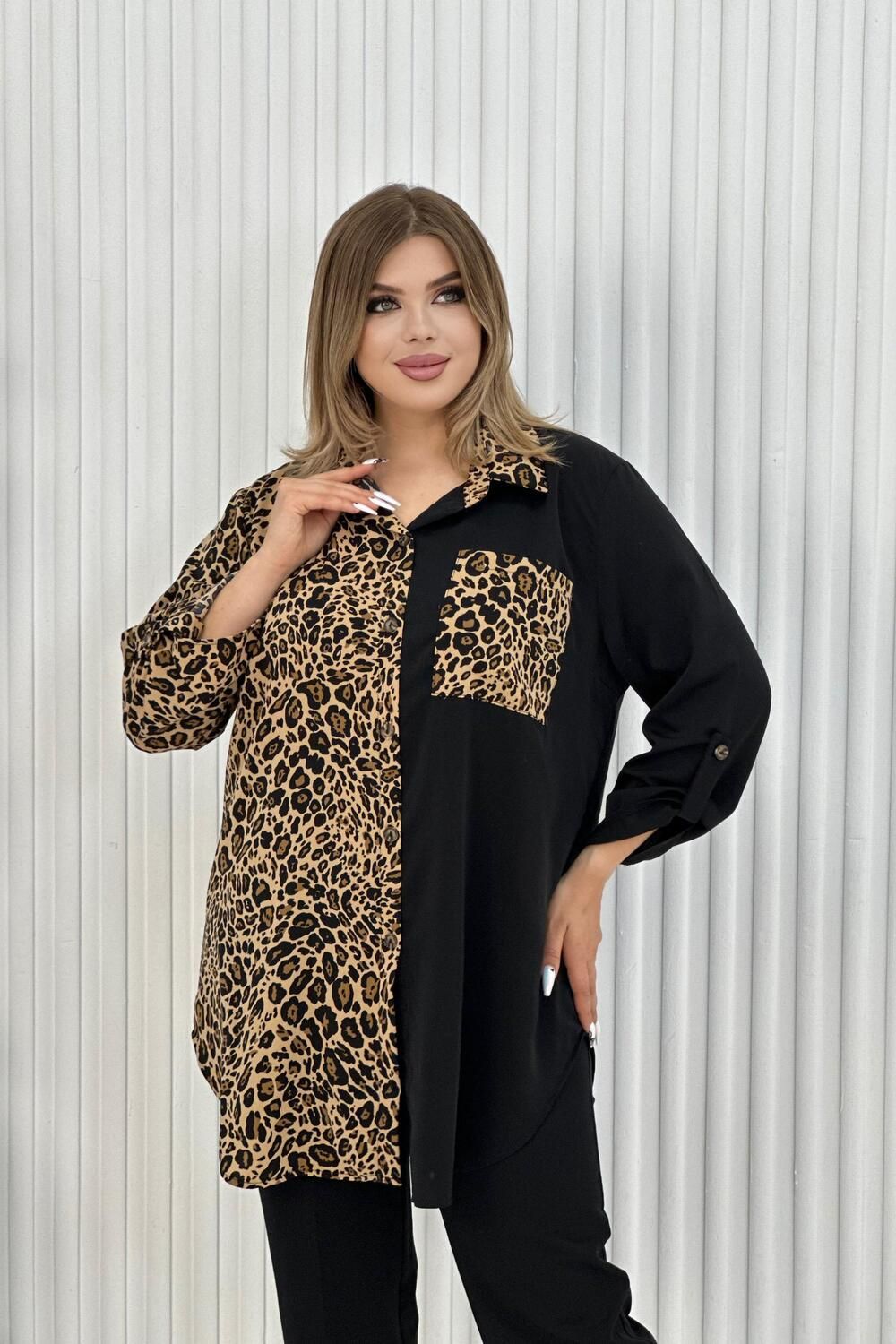 52370 Туника женская - бежевый