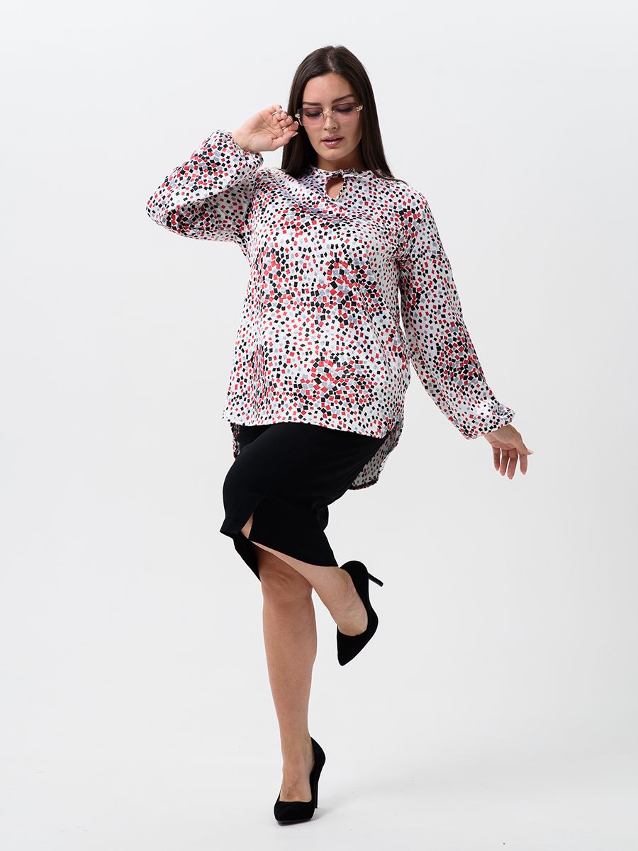 52359 Туника женская - красный