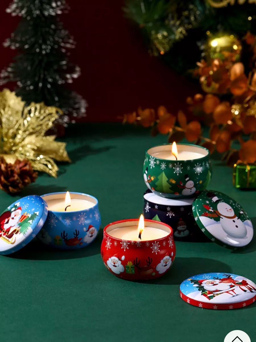 Свеча ароматизированная 60412 - ассорти