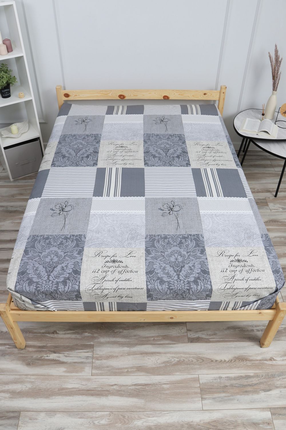 Простыня бязь 142г/м2 Соренто - серый