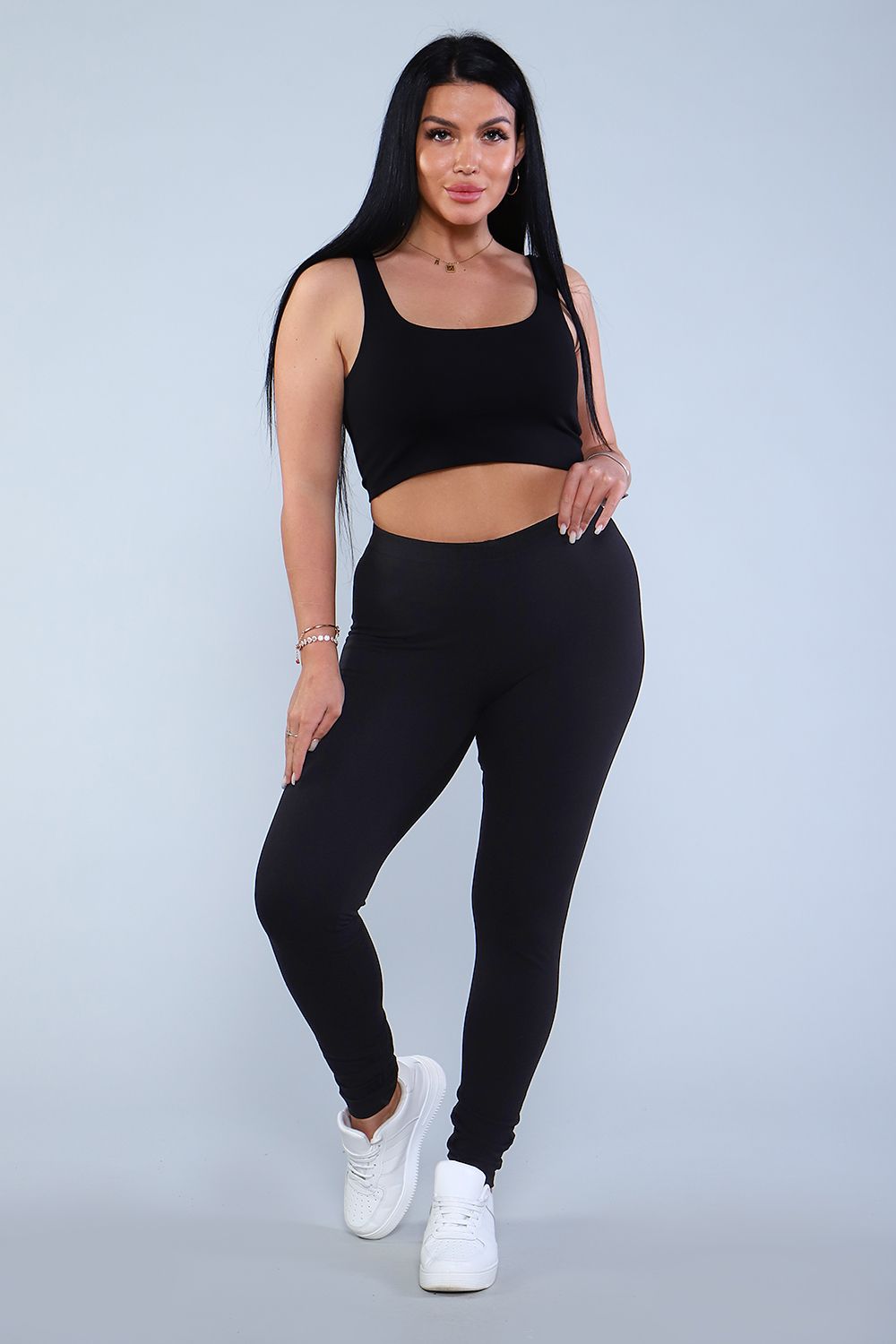 легинсы 047 - черный