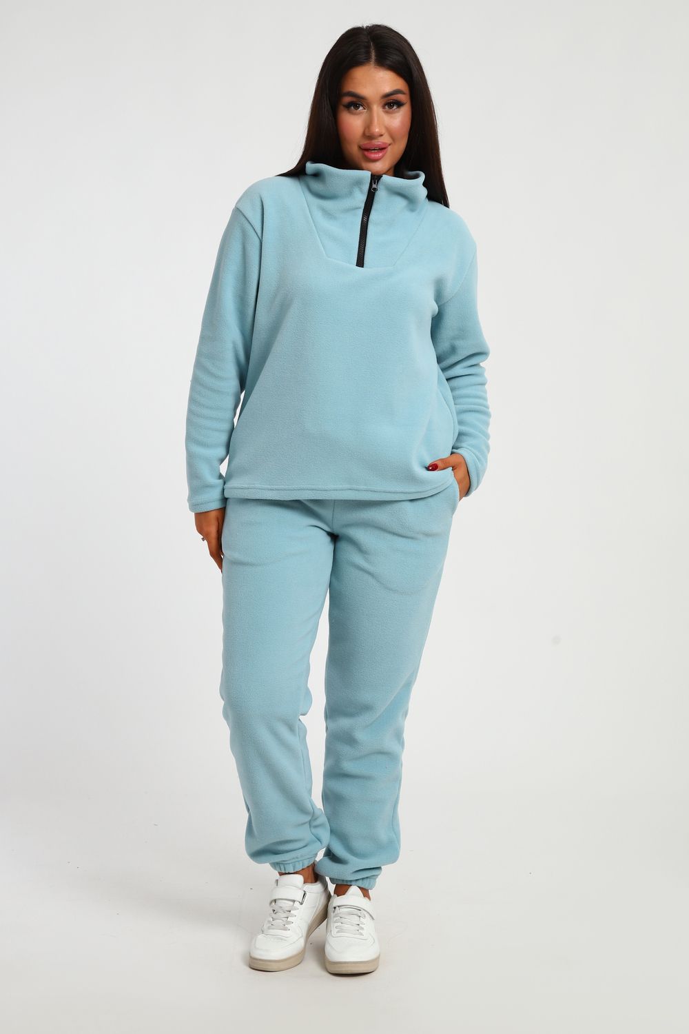 Костюм женский 24297 - голубой